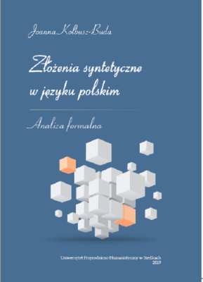 Okładka książki Złożenia syntetyczne w języku polskim. Analiza formalna